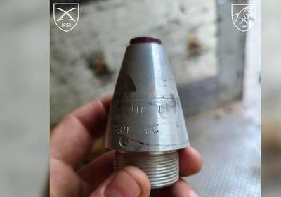 У оккупантов нашли подрывники со свастикой