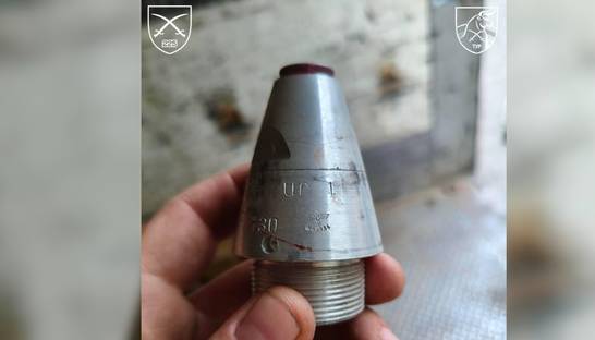 У оккупантов нашли подрывники со свастикой