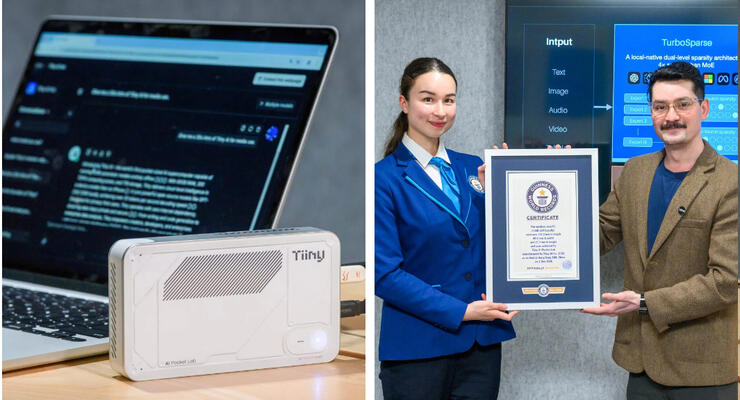Мини-ПК Tiiny AI Pocket Lab официально вошел в Книгу рекордов Гиннеса как самый маленький в мире