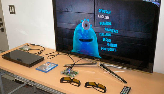 Разработано устройство для беспроводной передачи 3D HD видео