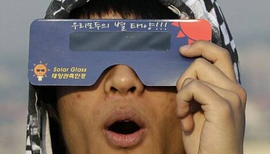 Как потухало солнце: первое затмение 2012 года (ФОТО, ВИДЕО)