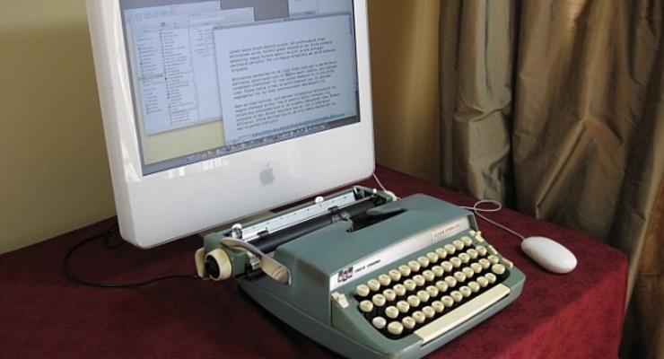 На iPad можно печатать при помощи пишущей машинки