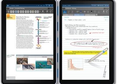 Двухэкранный планшет попадет в продажу в этом году
