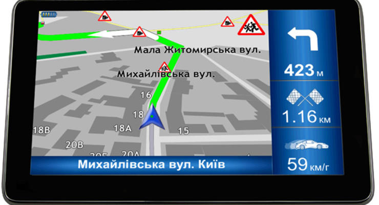 Украинцы сделали свой GPS-навигатор