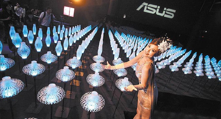 Asus занялась разведением цветов-роботов
