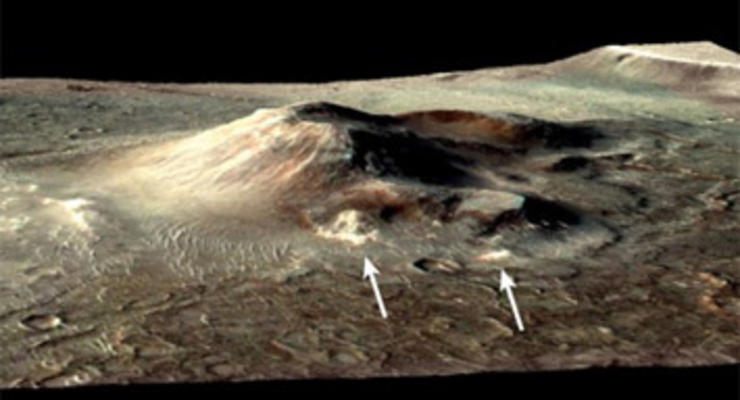 На Марсе нашли следы от кипятка