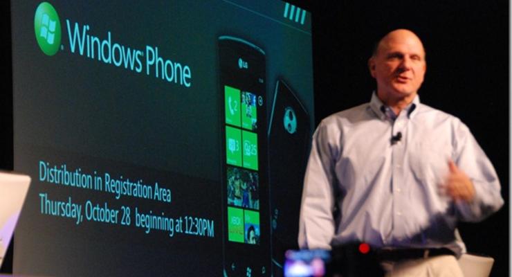 Windows Phone 7 в Штатах провалилась