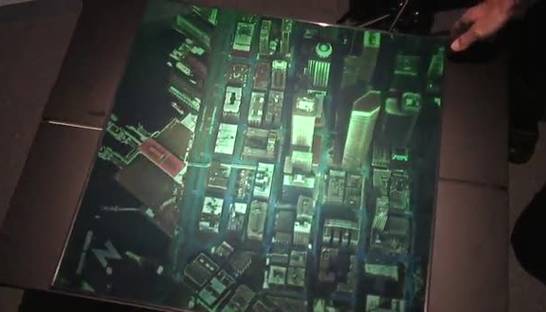 Голографические карты демонстрируют настоящее 3D