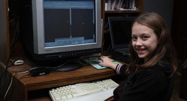 10-летняя девочка открыла неизвестную сверхновую звезду