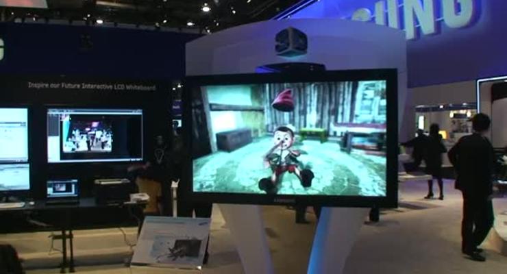 Samsung показала монитор с поддержкой 3D без очков