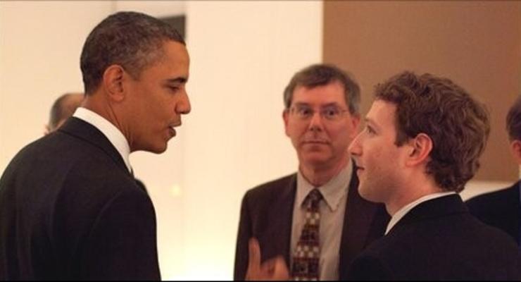 Обама пообщался с Джобсом и зафрендил Цукерберга