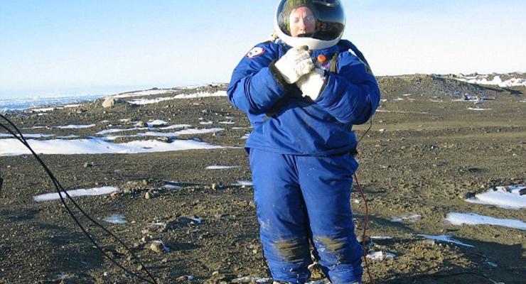 В Антарктиде испытали костюм будущих «марсонавтов»