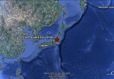 Звук японского землетрясения записали возле берегов США