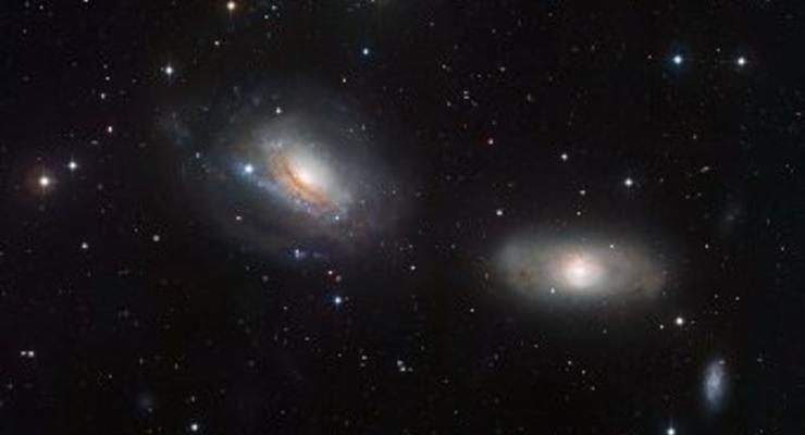 Астрономы сфотографировали, как сталкиваются галактики