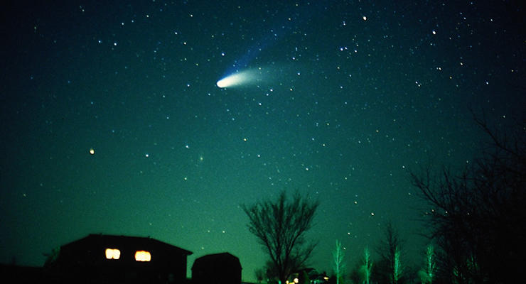 Комета Галлея обрушит на Землю метеорный поток