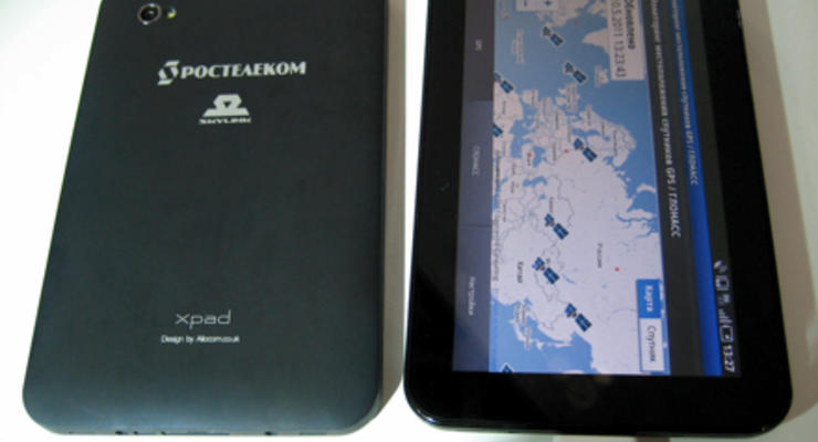 В России вышел первый планшет с конкурентом GPS