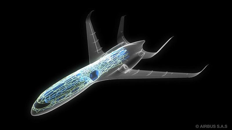 Airbus показал уникальный самолет будущего / dailymail.co.uk