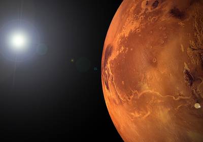 На Марсе обнаружили подводные острова