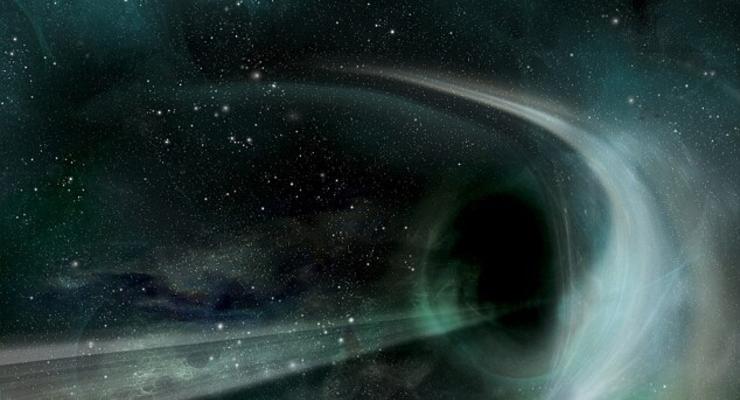 Астрономы засекли вспышку черной дыры