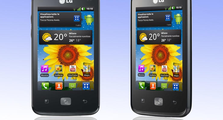 LG выпустит в Украине облегченный смартфон Optimus One