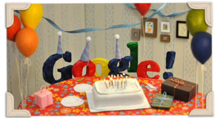 Google стукнуло 13 лет