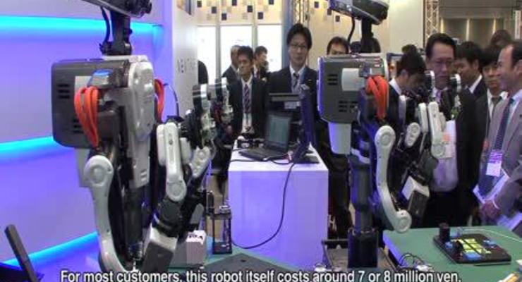 Промышленный робот для работы с роботами (ВИДЕО)