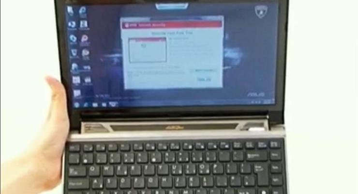 Дорогой стиль: Обзор ноутбука Asus Eee PC VX6 LAMBORGHINI (ВИДЕО)