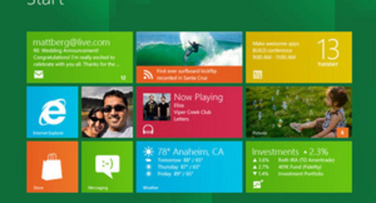 Бета-версия Windows 8 выйдет в конце февраля