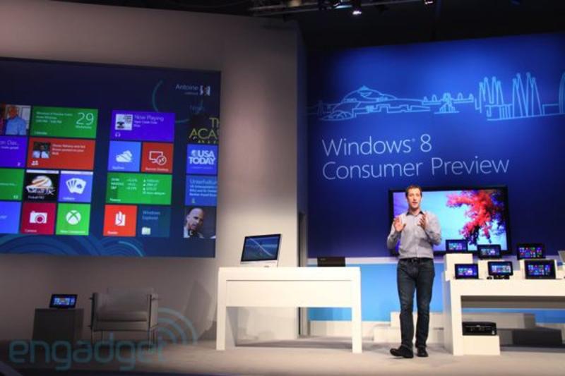 В Барселоне прошла презентация Windows 8