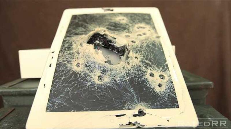 Шок: американец расстрелял новый iPad (ФОТО, ВИДЕО)