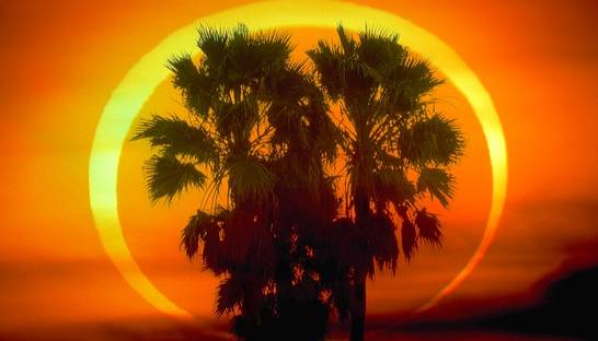 20 мая земляне увидят гигантский солнечный бублик