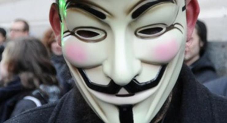 Хакеры из Anonymous взломали сайт Минюста США