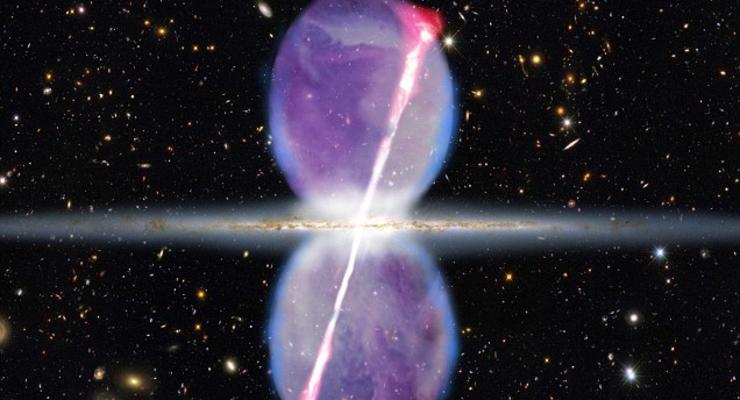 Взрыв из прошлого: Млечный путь послал сигнал