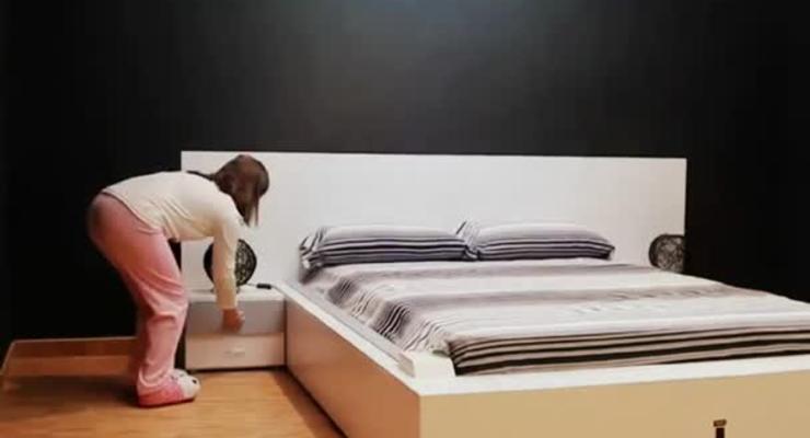 Застели себя сам: кровать для лентяев