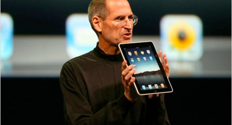 Что скрывал Стив Джобс: в Сети обнаружили фото прототипа iPad
