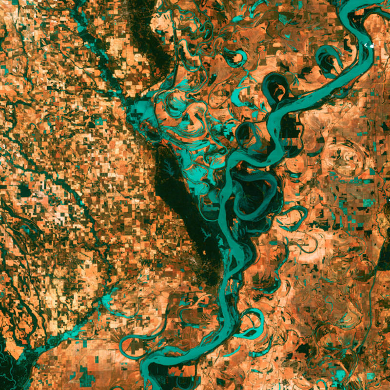 Земная красота: ТОП-5 лучших фотографий со спутника NASA / nasa.gov