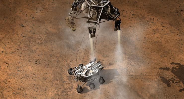 Семь минут страха: марсоход Curiosity сел на Красную планету