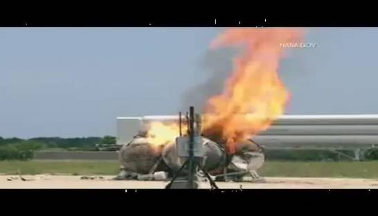 Аппарат NASA взорвался во время взлета (ВИДЕО)