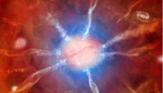 Астрономы обнаружили крупное скопление галактик-рекордсменов