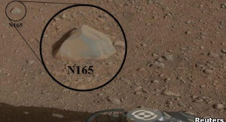 Curiosity ударил по Марсу лазером
