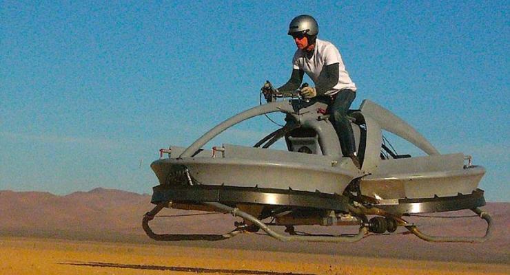 Воздушный мотоцикл из Звездных войн стал реальностью (ВИДЕО)