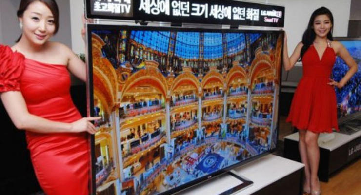 LG выпустила самый большой и четкий телевизор