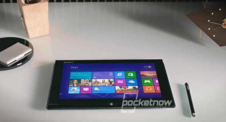 Гаджет дня: в Сеть попали фото нового планшета Sony на Windows 8