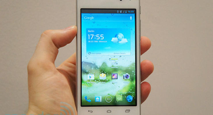 IFA 2012: Huawei показал телефон на Android 4