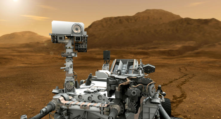 Марсоход впервые прикоснулся щупальцем к Красной планете