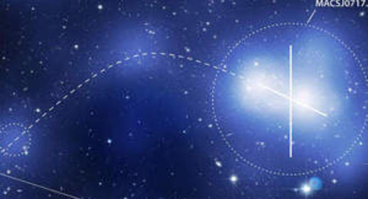 Телескоп Хаббл получил 3D-изображение «пуповины» из черной материи
