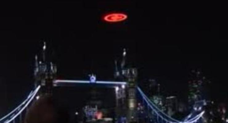 В небе над Лондоном летал НЛО