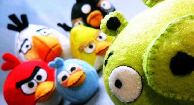 Причины популярности игры Angry Birds (ИНФОГРАФИКА)