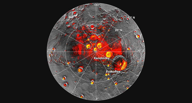 NASA: На Меркурии определенно есть лед