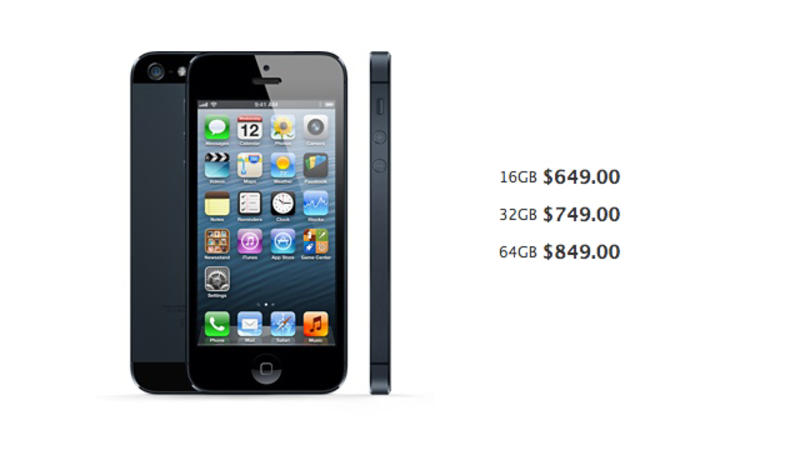 Разблокированный iPhone 5 уже в продаже (ФОТО) / gizmodo.com